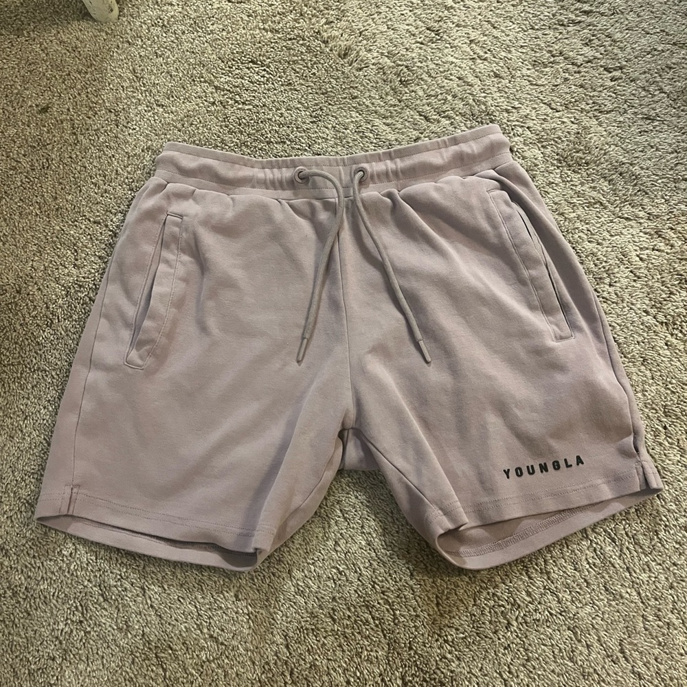 YoungLA women’s Light Purple Athletic Shorts